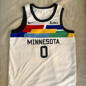 Nike D'Angelo Russell #0 Minnesota Timberwolves Jersey Size L